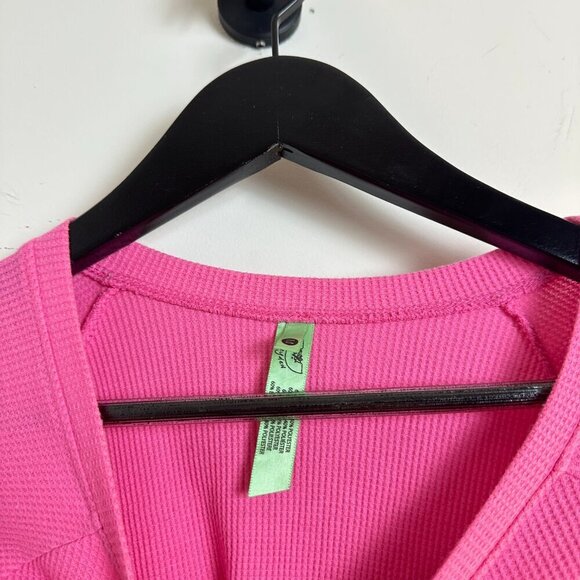 HONEYDEW Cozy Waffle Fabric Lounge Set for Stylish & Comfortable in Pink Medium - Picture 6 of 11